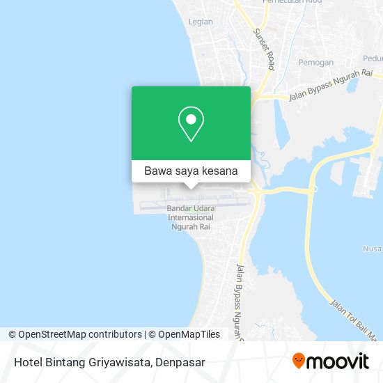 Peta Hotel Bintang Griyawisata