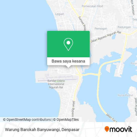 Peta Warung Barokah Banyuwangi