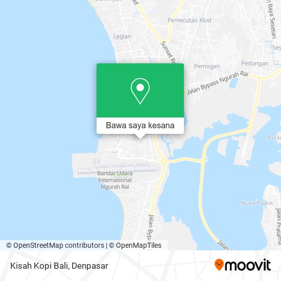 Peta Kisah Kopi Bali