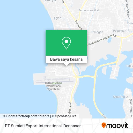 Peta PT Sumiati Export International