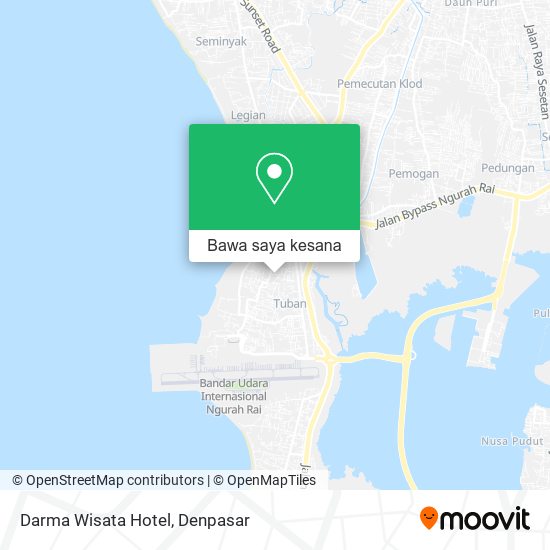 Peta Darma Wisata Hotel