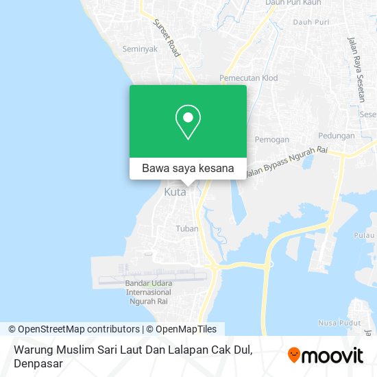 Peta Warung Muslim Sari Laut Dan Lalapan Cak Dul