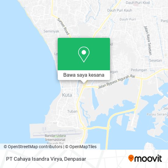 Peta PT Cahaya Isandra Virya