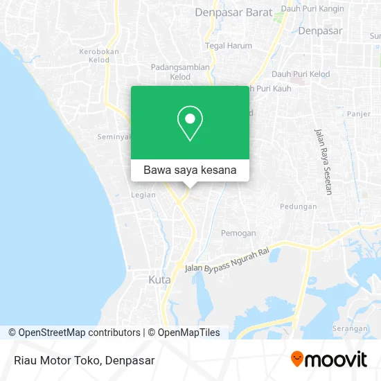 Peta Riau Motor Toko