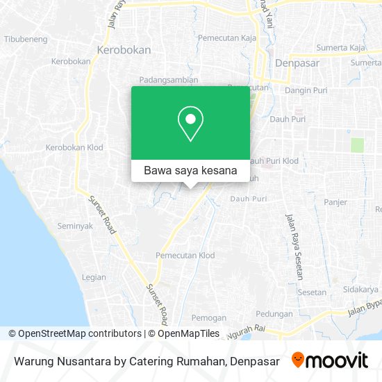 Peta Warung Nusantara by Catering Rumahan