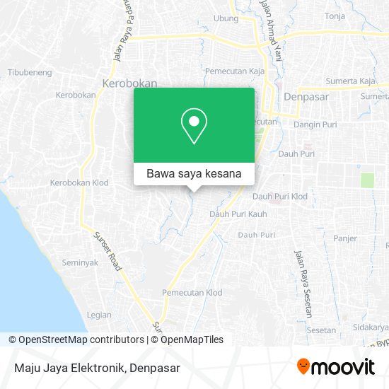 Peta Maju Jaya Elektronik