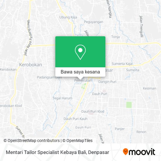 Peta Mentari Tailor Specialist Kebaya Bali