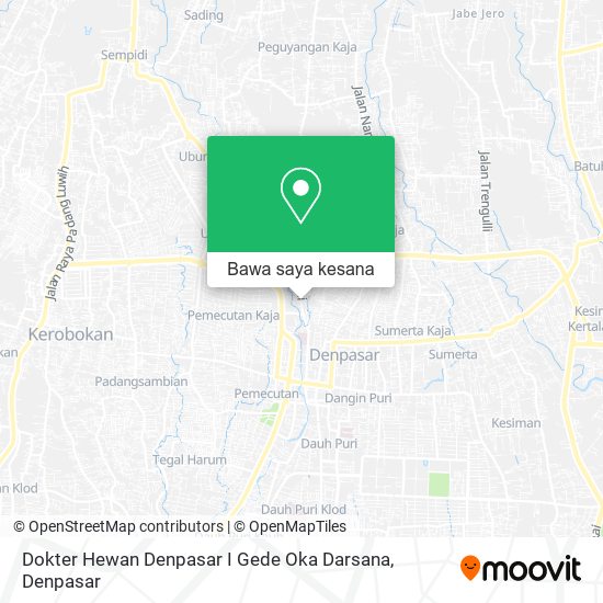 Peta Dokter Hewan Denpasar I Gede Oka Darsana