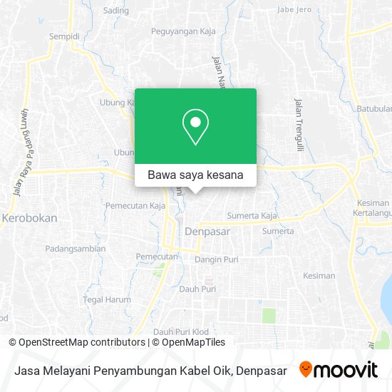 Peta Jasa Melayani Penyambungan Kabel Oik