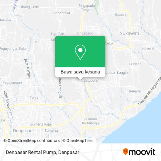 Peta Denpasar Rental Pump