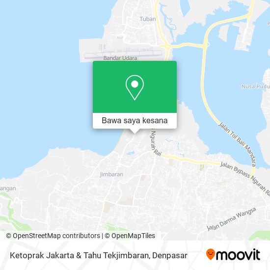 Peta Ketoprak Jakarta & Tahu Tekjimbaran