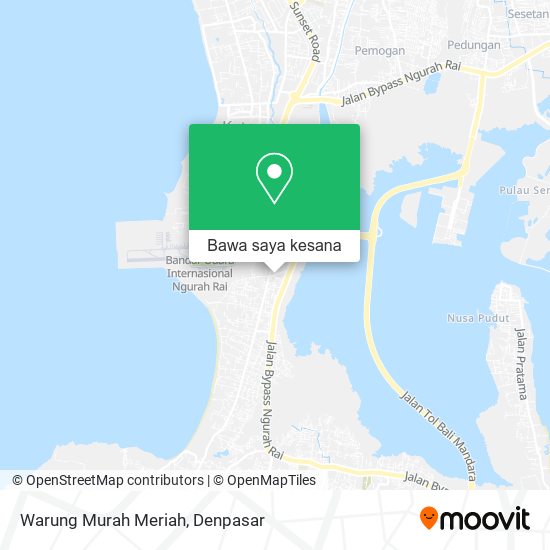 Peta Warung Murah Meriah
