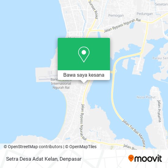 Peta Setra Desa Adat Kelan