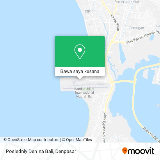 Peta Posledniy Den' na Bali