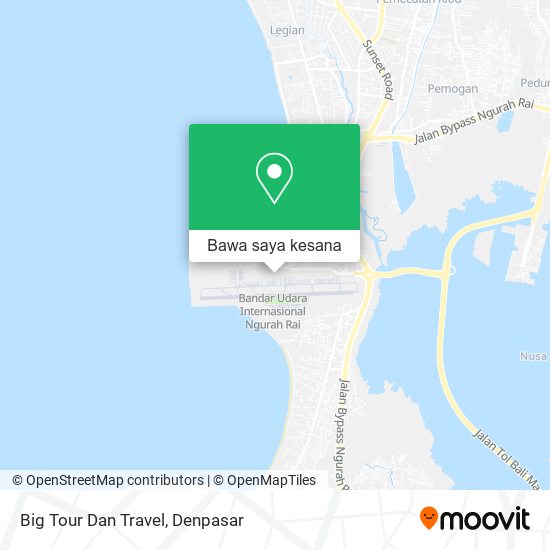 Peta Big Tour Dan Travel