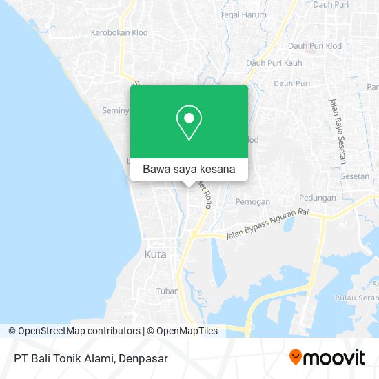 Peta PT Bali Tonik Alami
