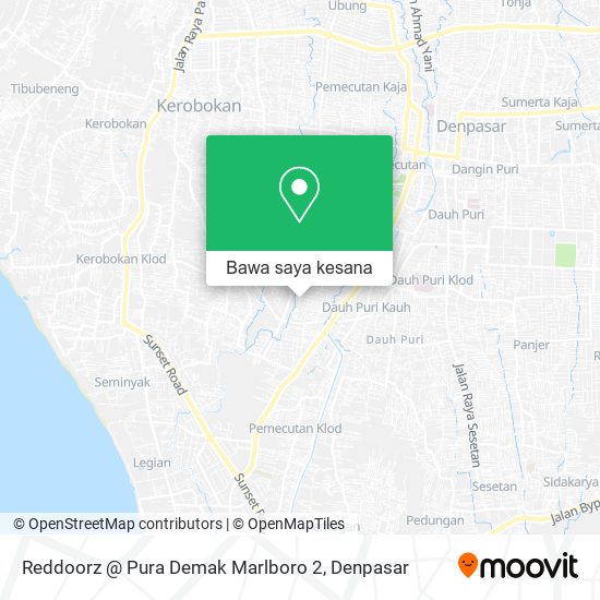 Peta Reddoorz @ Pura Demak Marlboro 2