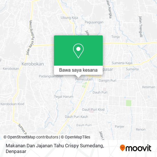 Peta Makanan Dan Jajanan Tahu Crispy Sumedang