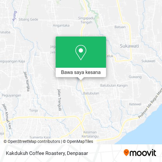Peta Kakdukuh Coffee Roastery