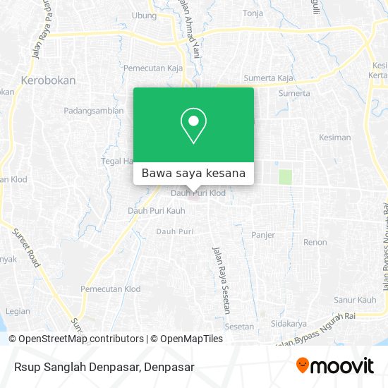 Peta Rsup Sanglah Denpasar