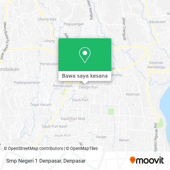 Peta Smp Negeri 1 Denpasar