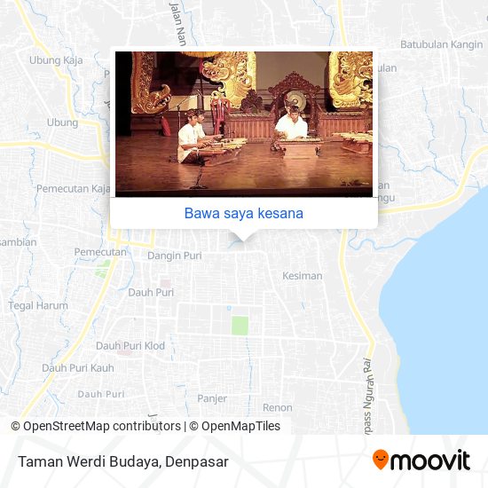 Peta Taman Werdi Budaya