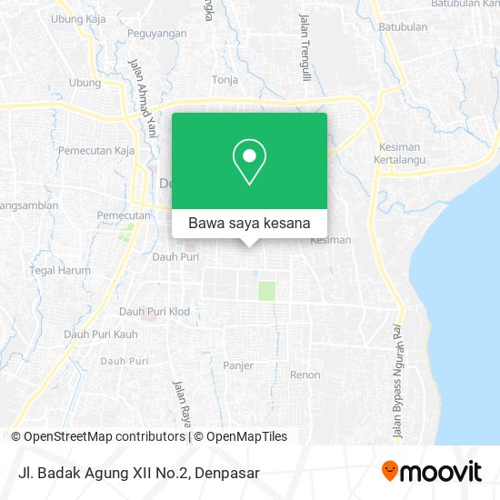 Peta Jl. Badak Agung XII No.2