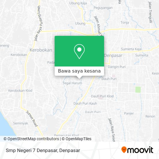 Peta Smp Negeri 7 Denpasar
