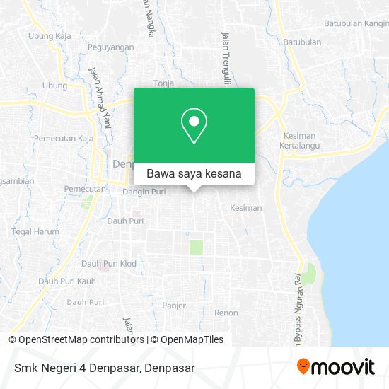 Peta Smk Negeri 4 Denpasar
