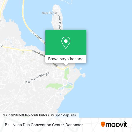 Peta Bali Nusa Dua Convention Center