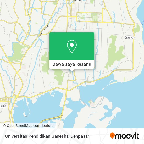 Peta Universitas Pendidikan Ganesha