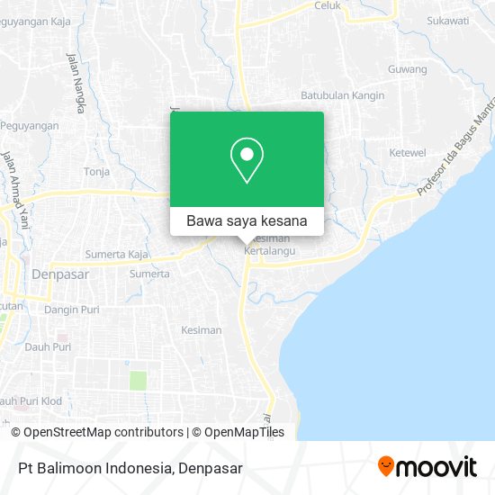 Peta Pt Balimoon Indonesia