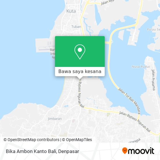 Peta Bika Ambon Kanto Bali
