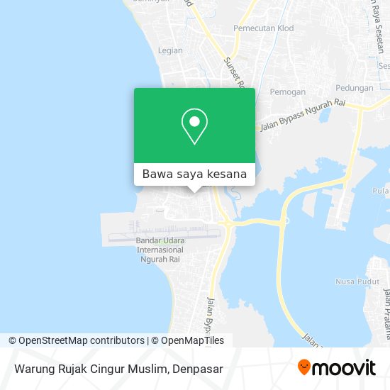 Peta Warung Rujak Cingur Muslim