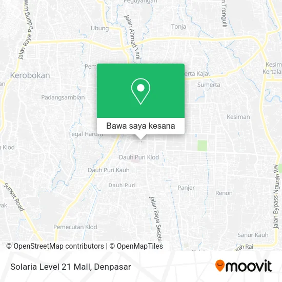 Peta Solaria Level 21 Mall