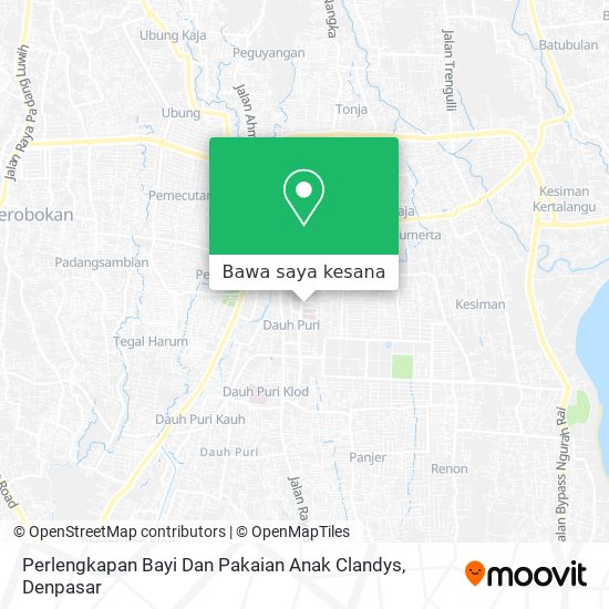 Peta Perlengkapan Bayi Dan Pakaian Anak Clandys