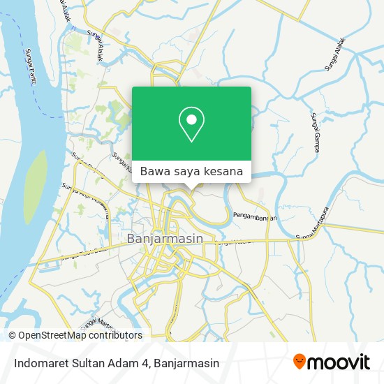 Peta Indomaret Sultan Adam 4