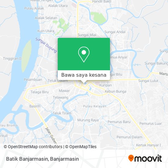 Peta Batik Banjarmasin