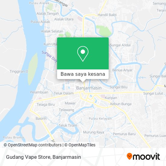 Peta Gudang Vape Store