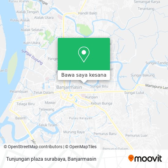 Peta Tunjungan plaza surabaya