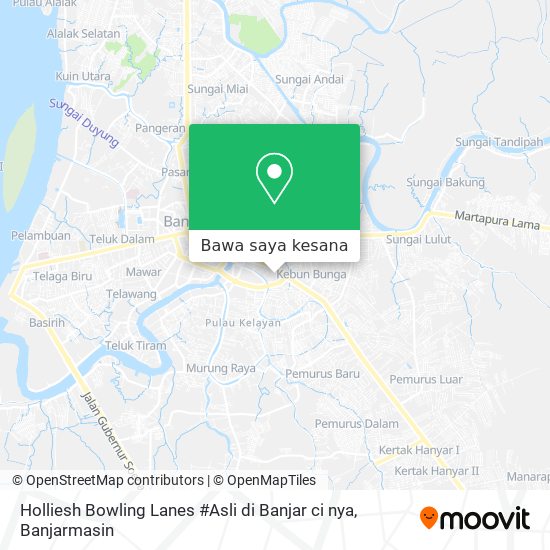 Peta Holliesh Bowling Lanes #Asli di Banjar ci nya
