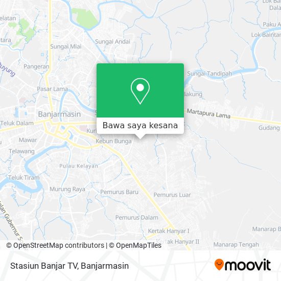 Peta Stasiun Banjar TV