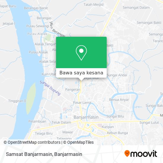 Peta Samsat Banjarmasin