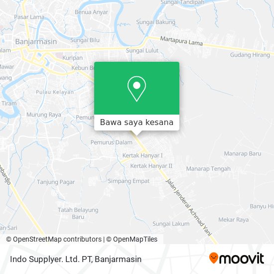 Peta Indo Supplyer. Ltd. PT