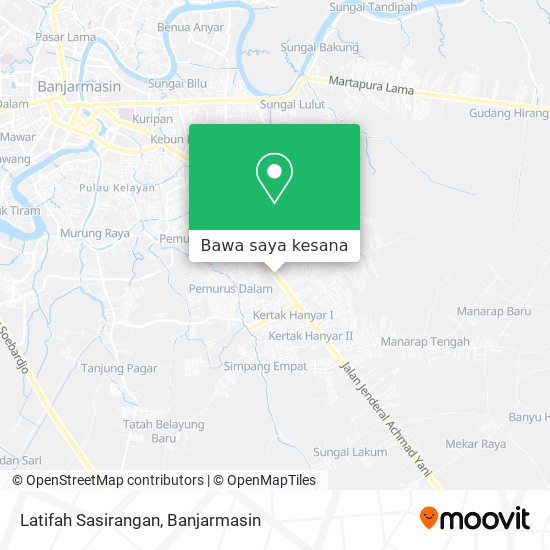 Peta Latifah Sasirangan