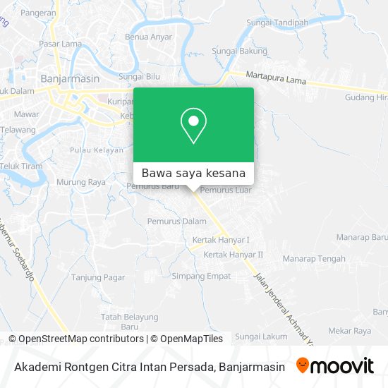 Peta Akademi Rontgen Citra Intan Persada
