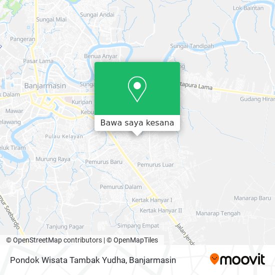 Peta Pondok Wisata Tambak Yudha
