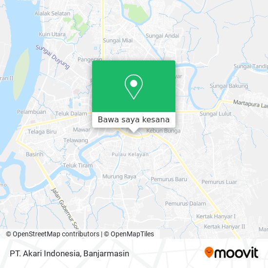 Peta PT. Akari Indonesia