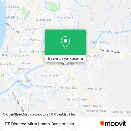 Peta PT. Dimarco Mitra Utama