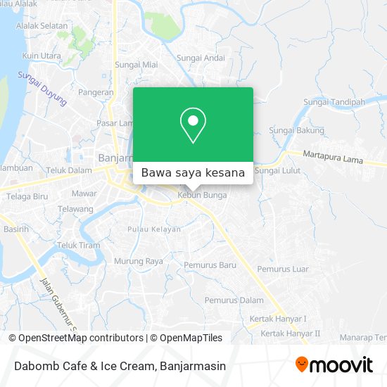 Peta Dabomb Cafe & Ice Cream
